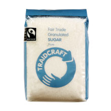 Traidcraft Fairtrade Certified White Granulated Sugar (10x500g)