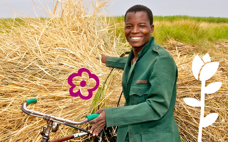 MacDonald Mtarika with his bike
